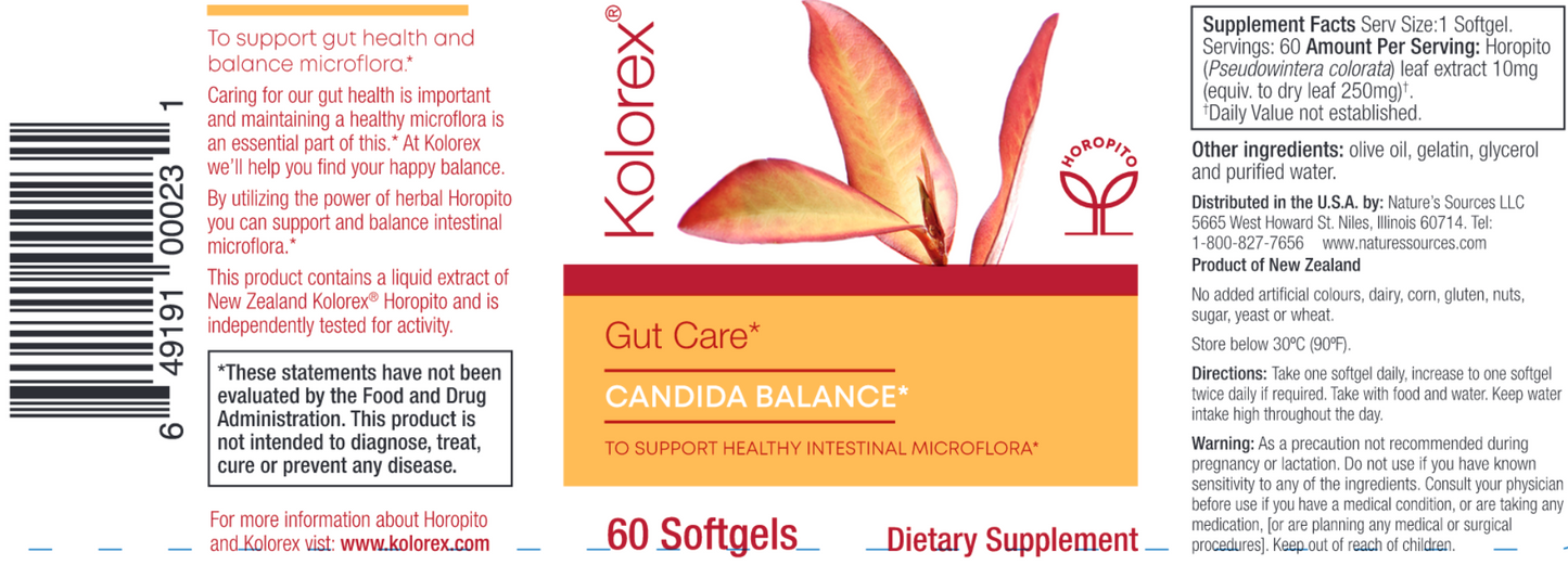 Kolorex Gut Care Candida Balance