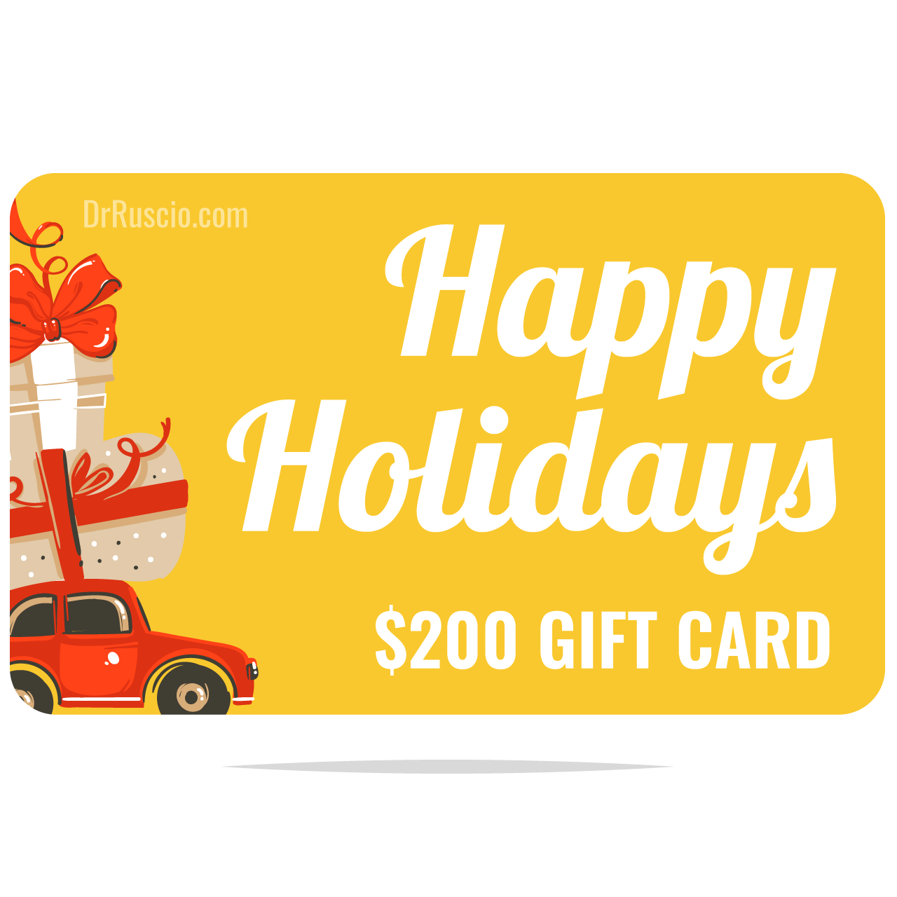 Gift Card - Happy Holidays
