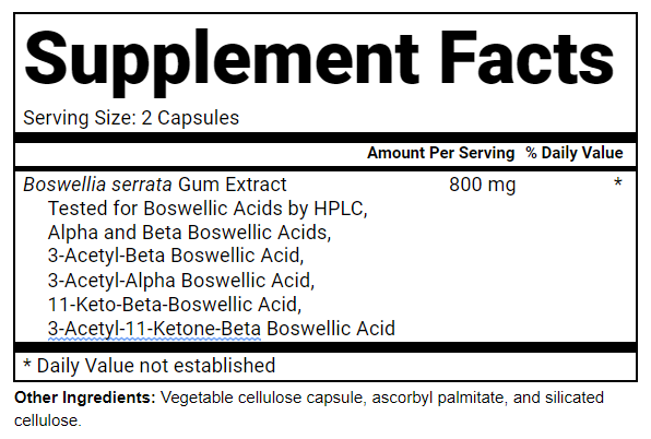 Boswellia Extract