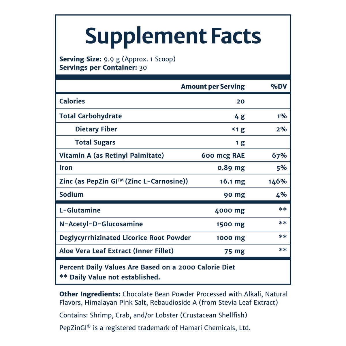 Gut Rebuild Nutrients Powder
