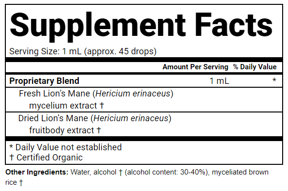 Lion's Mane Liquid