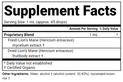 Lion's Mane Liquid