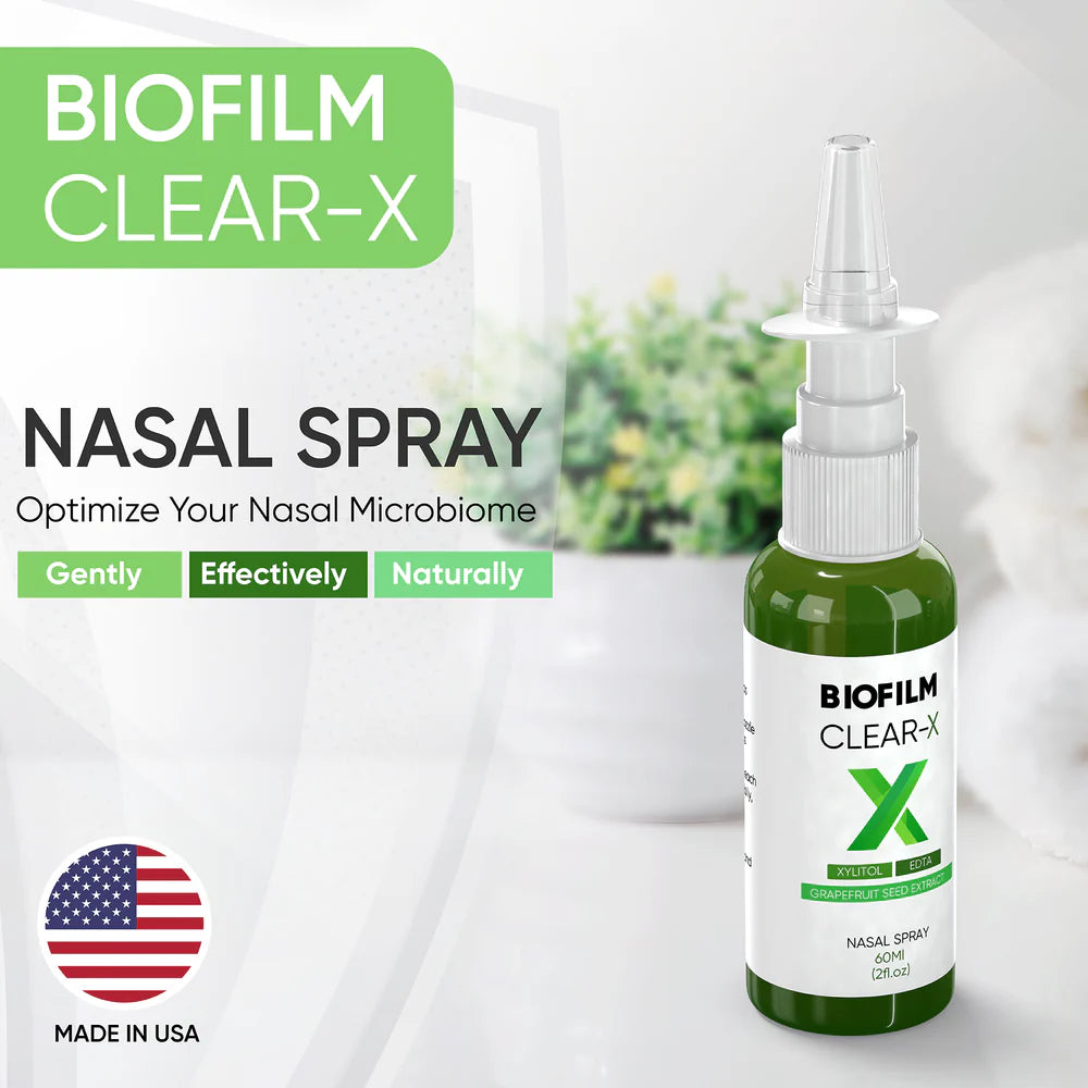 BioFilm Clear-X Silver-Free EDTA Nasal Spray