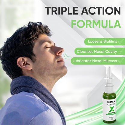 BioFilm Clear-X Silver-Free EDTA Nasal Spray