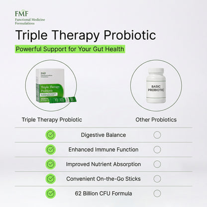 Triple Therapy Probiotic Powder Sticks