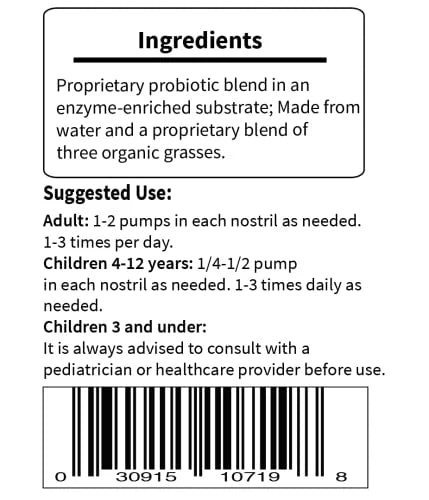 LiviaOne Probiotic Nasal Spray